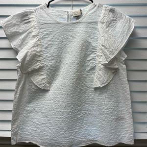 Flutter Sleeve Top